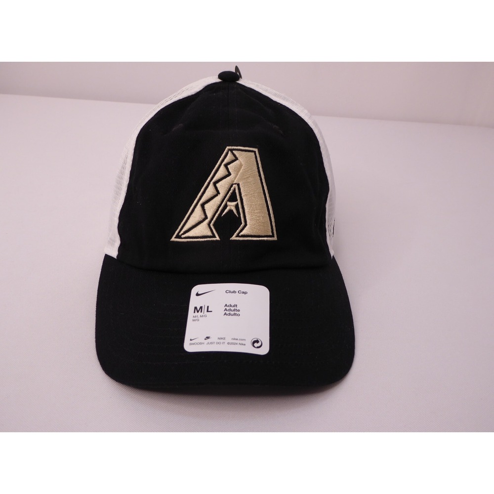 NWT Nike Club Cap MLB Genuine Arizona Diamondbacks Trucker Hat Cap M/L